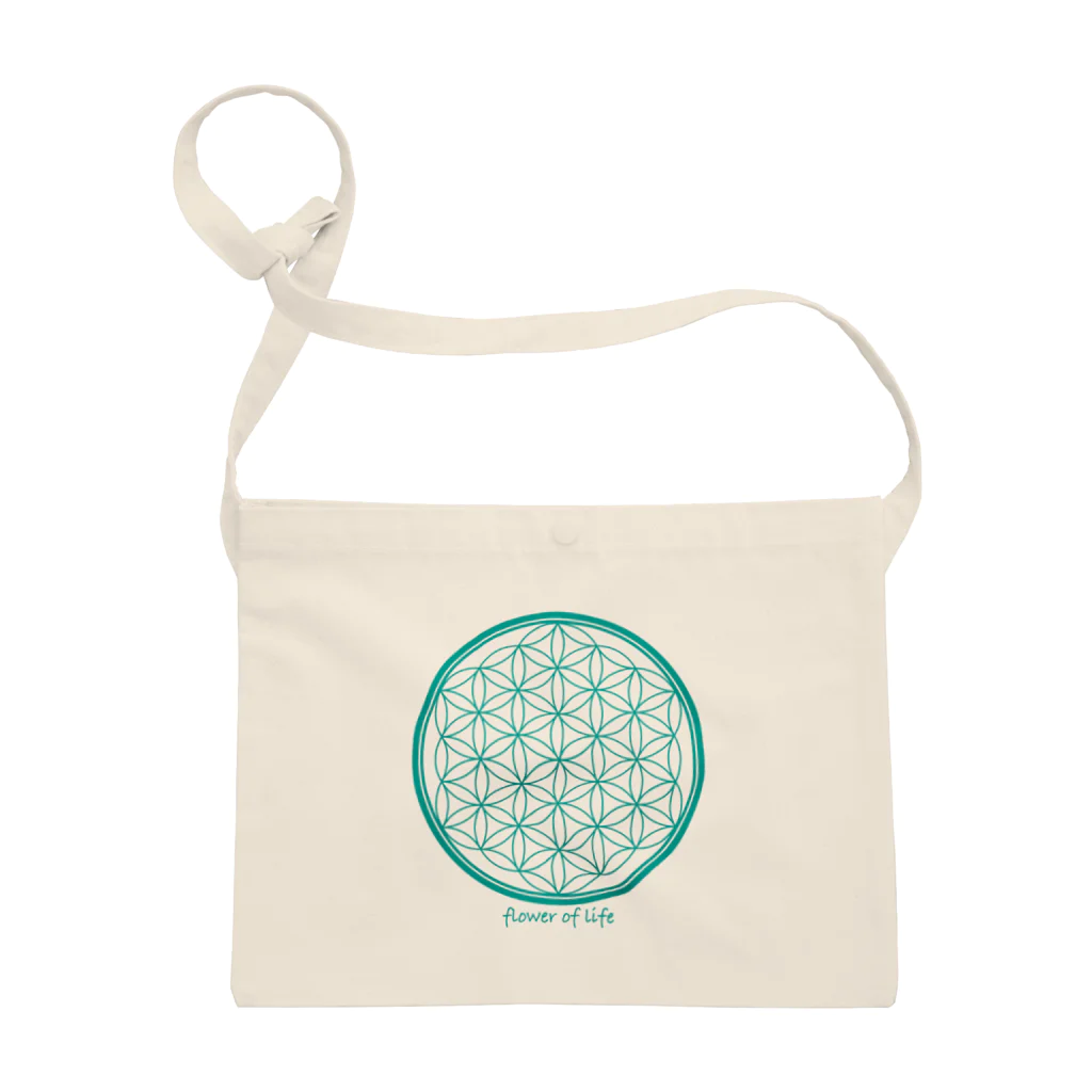 Botan Riceのflower of life A サコッシュ