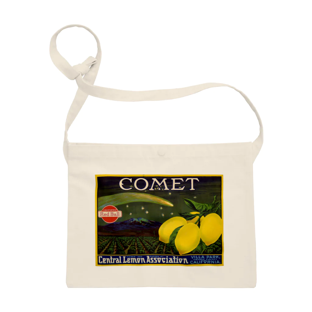 VintageのLemon crate label, Comet brand, Western Litho. Co . Sacoche