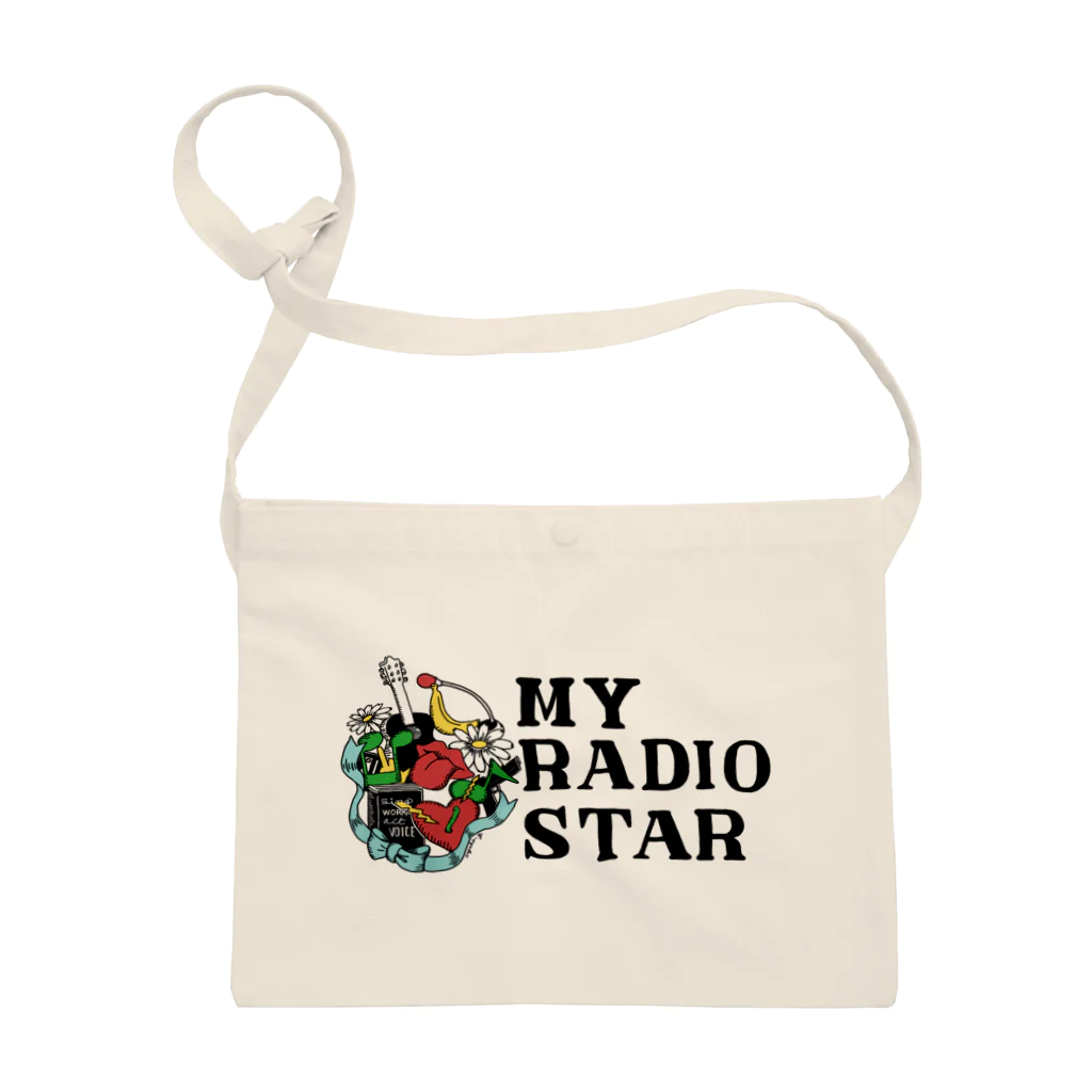 sayako_illustrationのMY RADIO STAR サコッシュ