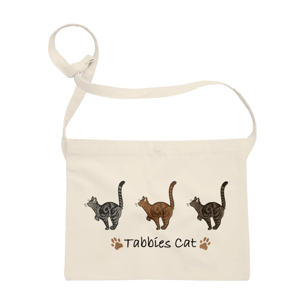 豆つぶのTabbies Cat（クラシック） Sacoche