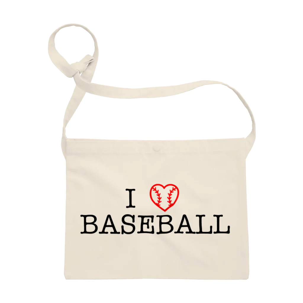 ぷぁ〜のI LOVE BASEBALL Sacoche