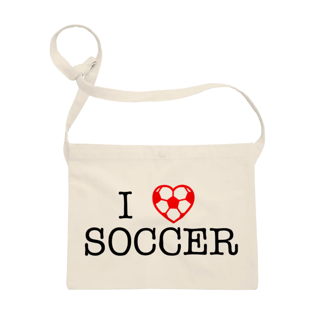 ぷぁ〜のI LOVE SOCCER サコッシュ