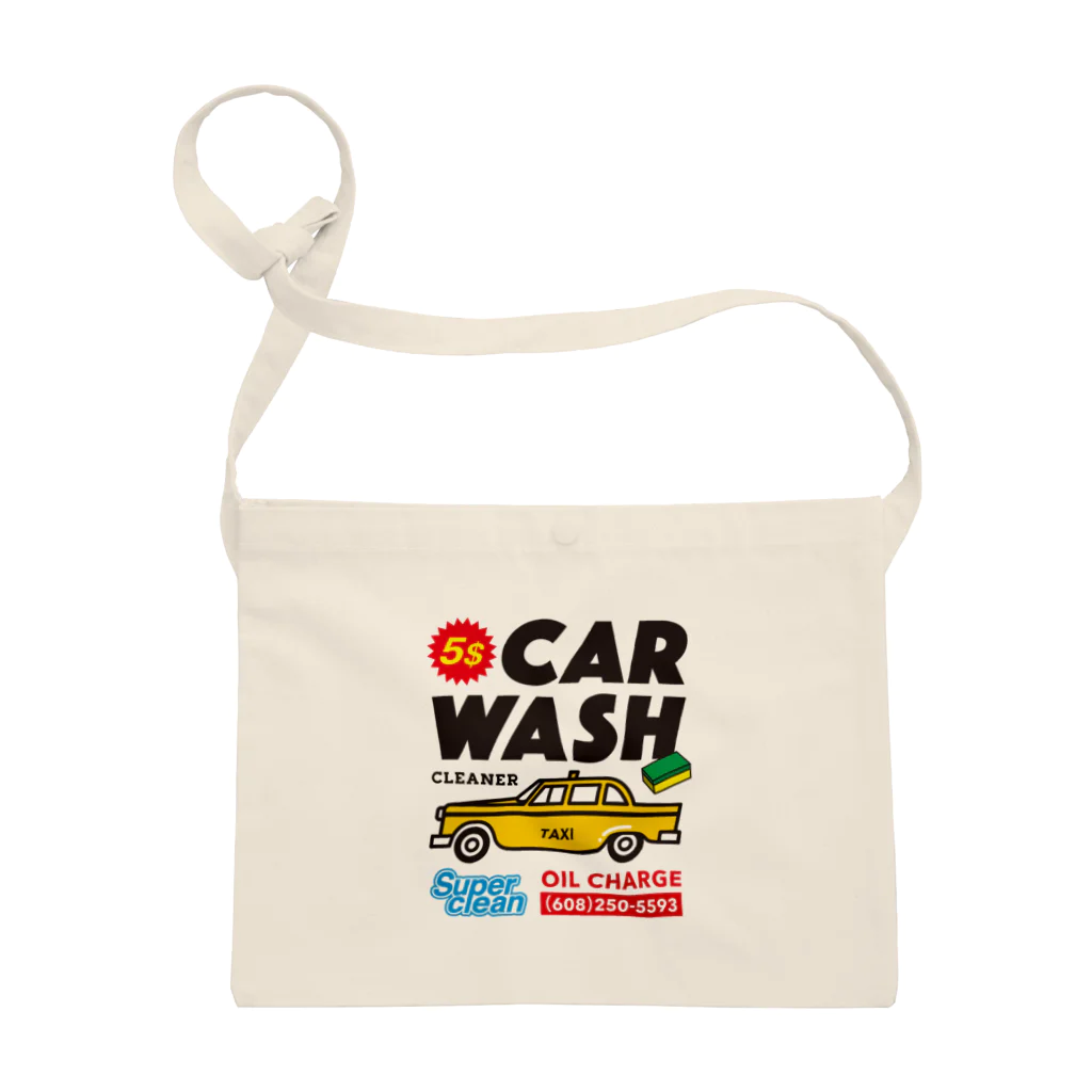 BUSCEMISのCAR WASH サコッシュ