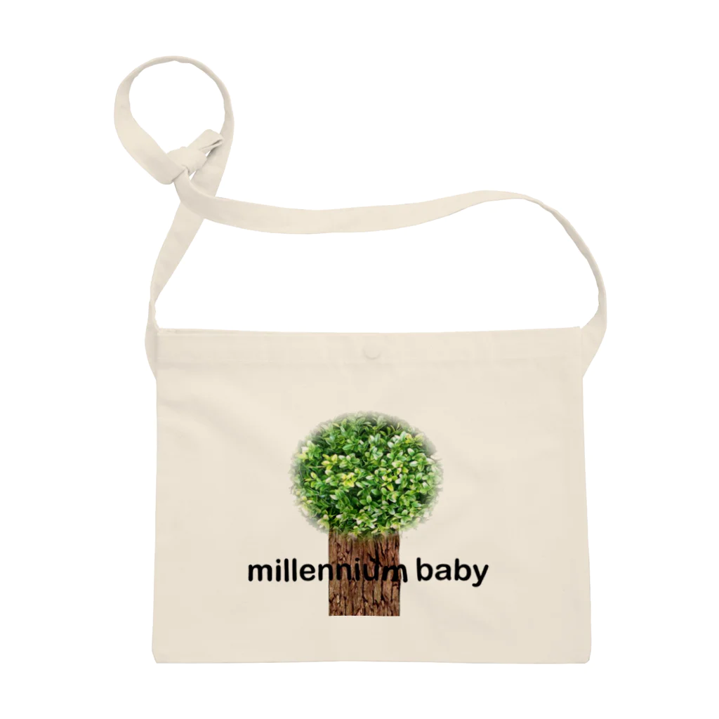 Millennium babyのMillennium baby wood サコッシュ