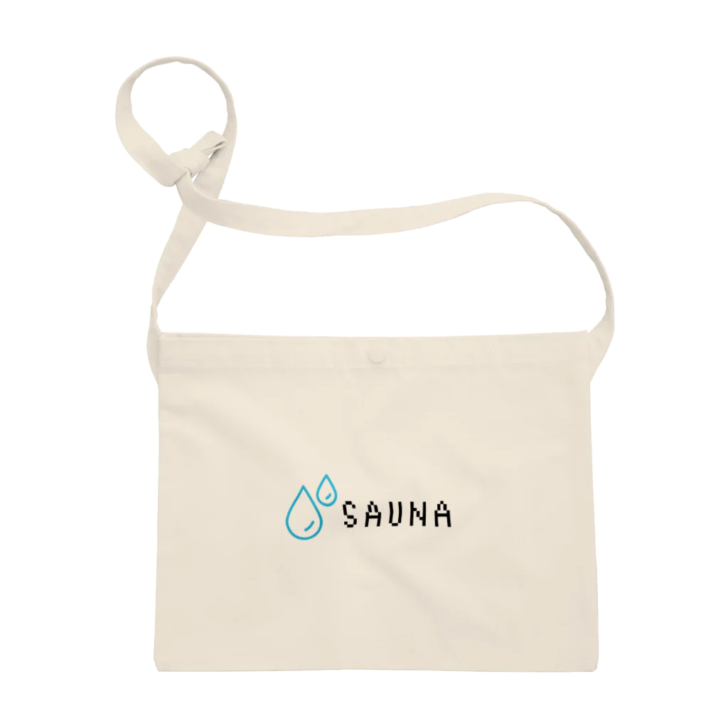 サウナキャンパーひじきのSAUNA WATER サコッシュ