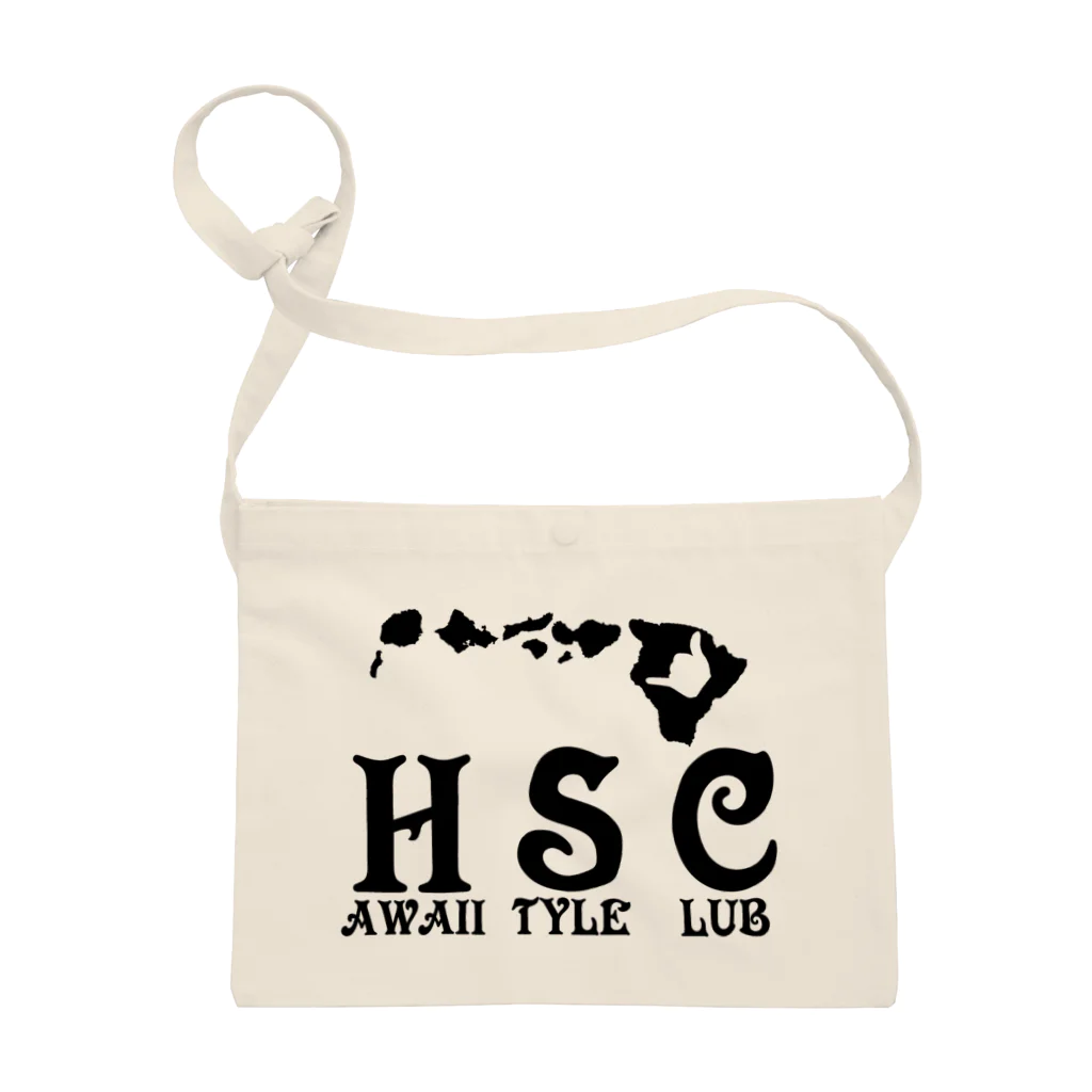 ハワイスタイルクラブのHSC LOGO サコッシュ