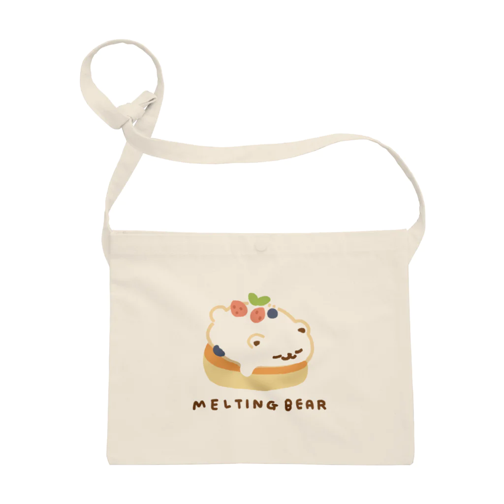 まよはうすのパンケーキ MELTING BEAR フチあり サコッシュ