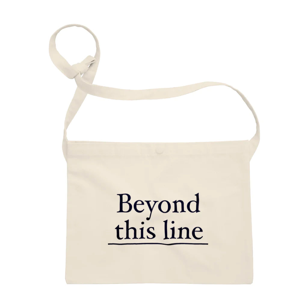 MinorishopのBeyond this line サコッシュ