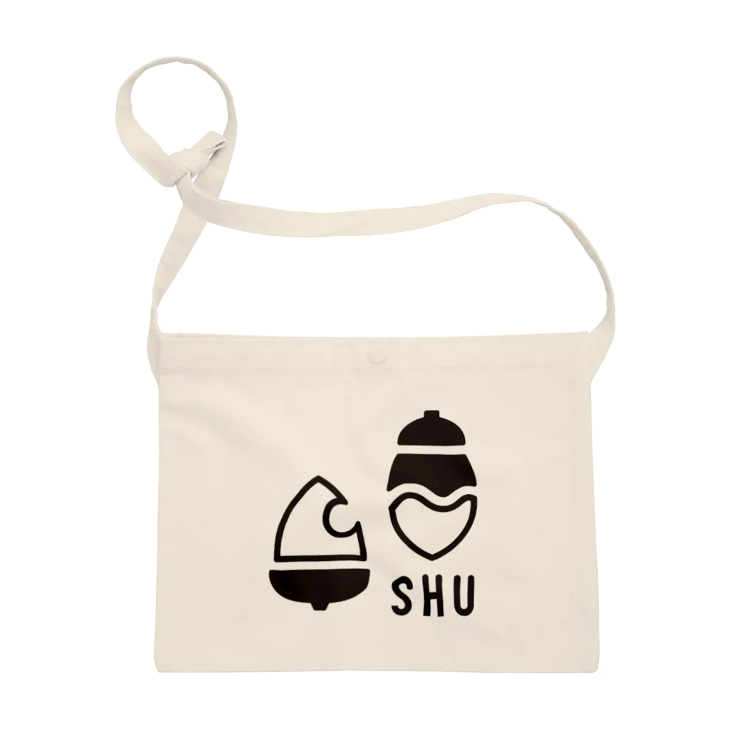 樹木・環境ネットワーク協会(shu)のSHU_LOGO_mono Sacoche