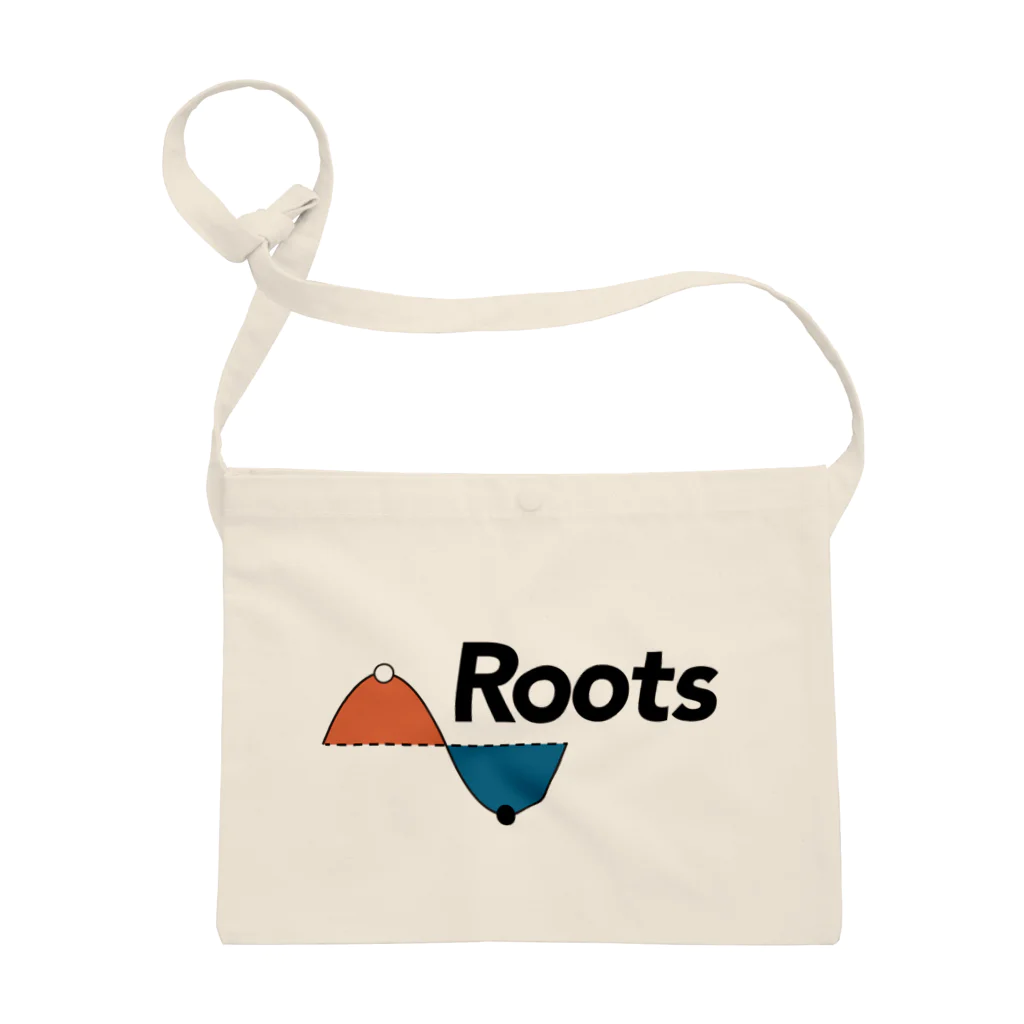 勇気を持って一歩前進のRoots サコッシュ