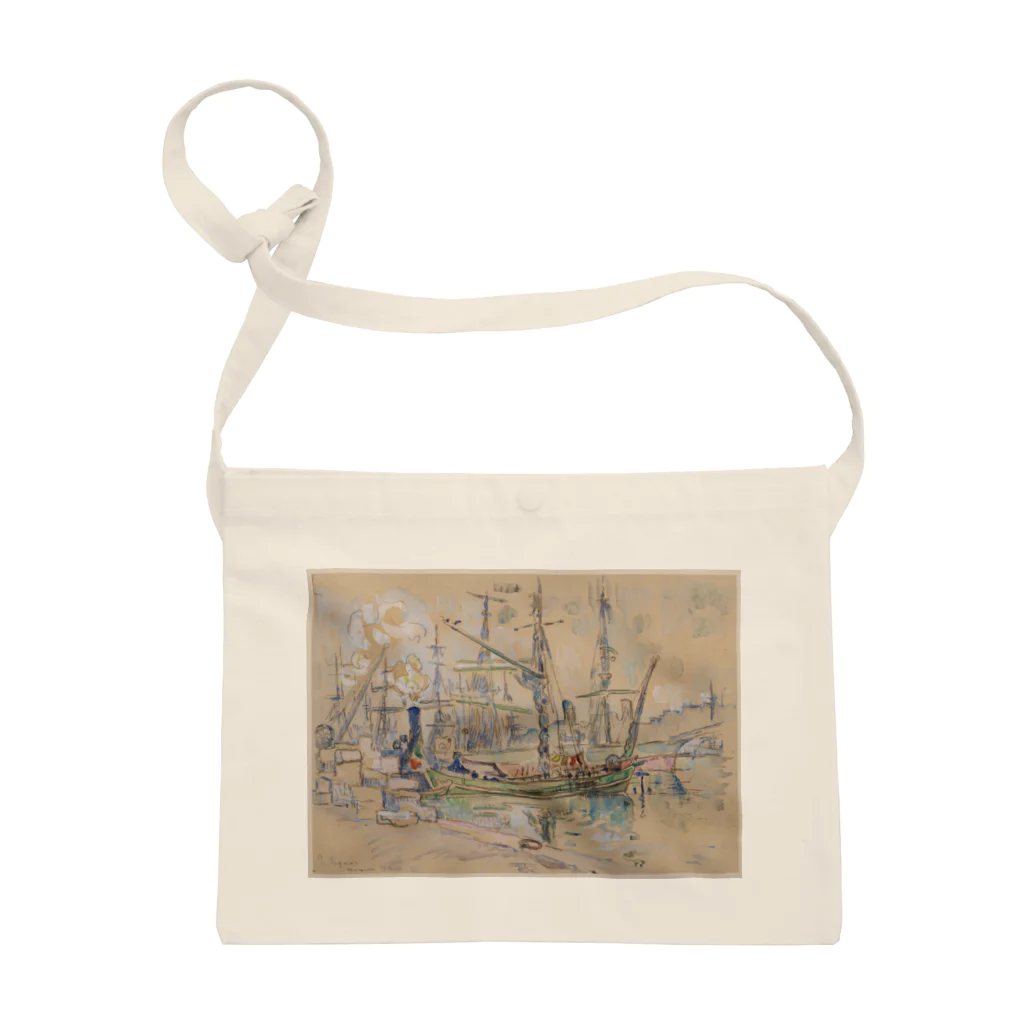 釜萢堂《かまやちどう》美術販売の「Marseille」 Signac, Paul／Paris Musées サコッシュ