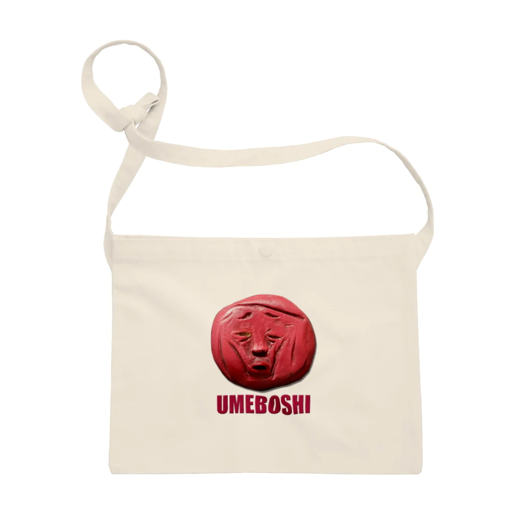 かまだ まゆめのUMEBOSHI 梅干しさん サコッシュ