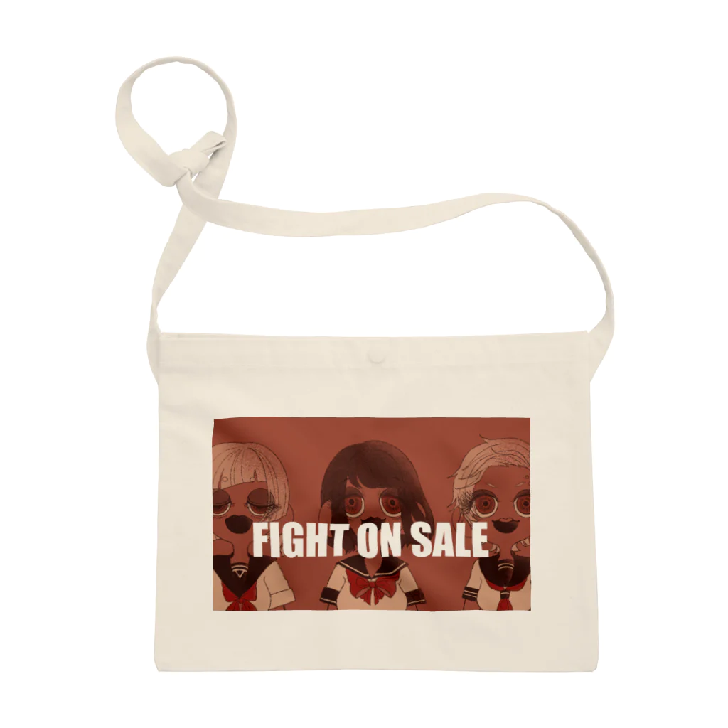 黒木ろくのFIGHT ON SALE サコッシュ