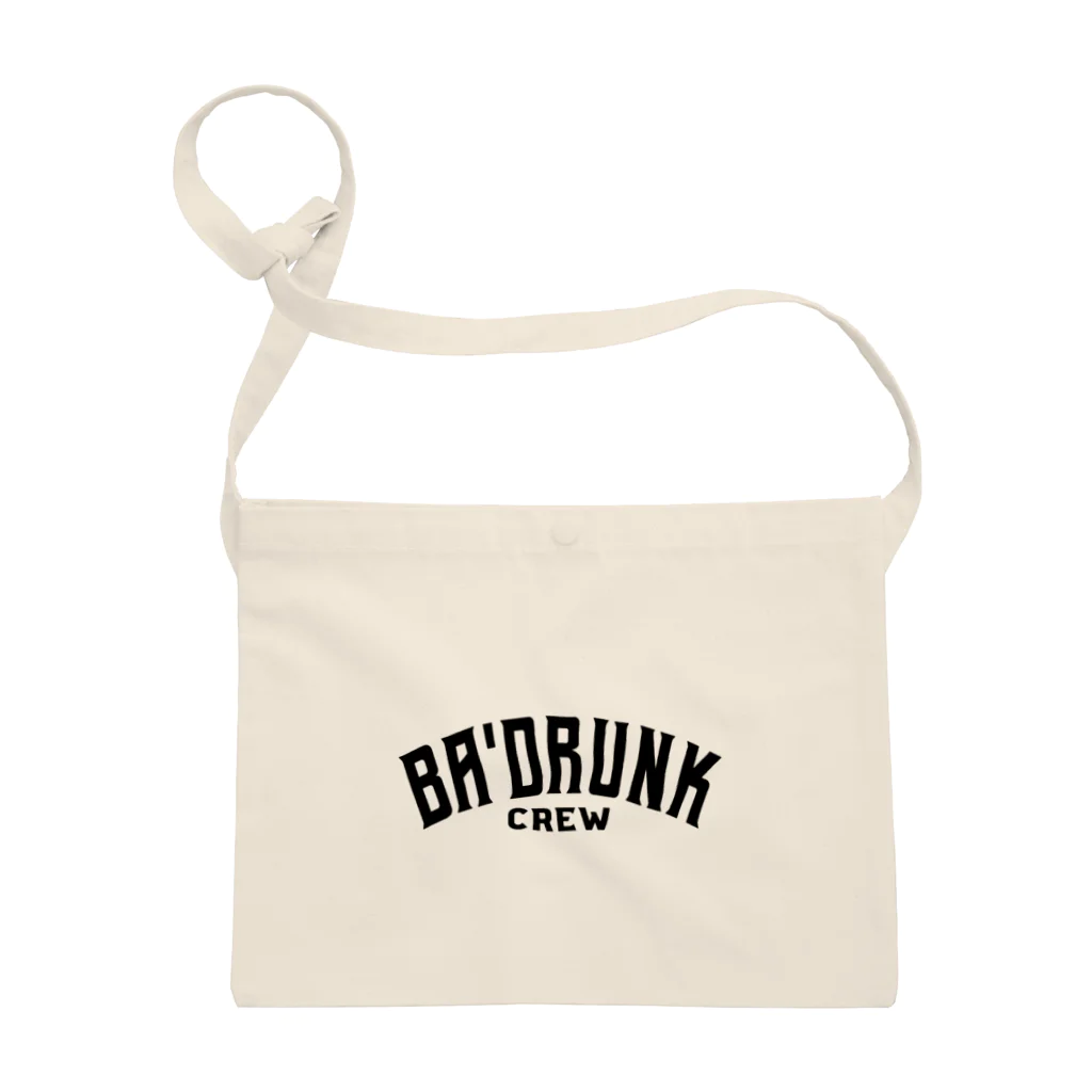 Ba'drunkのBa'drunk ロゴ入りミニグッズ サコッシュ