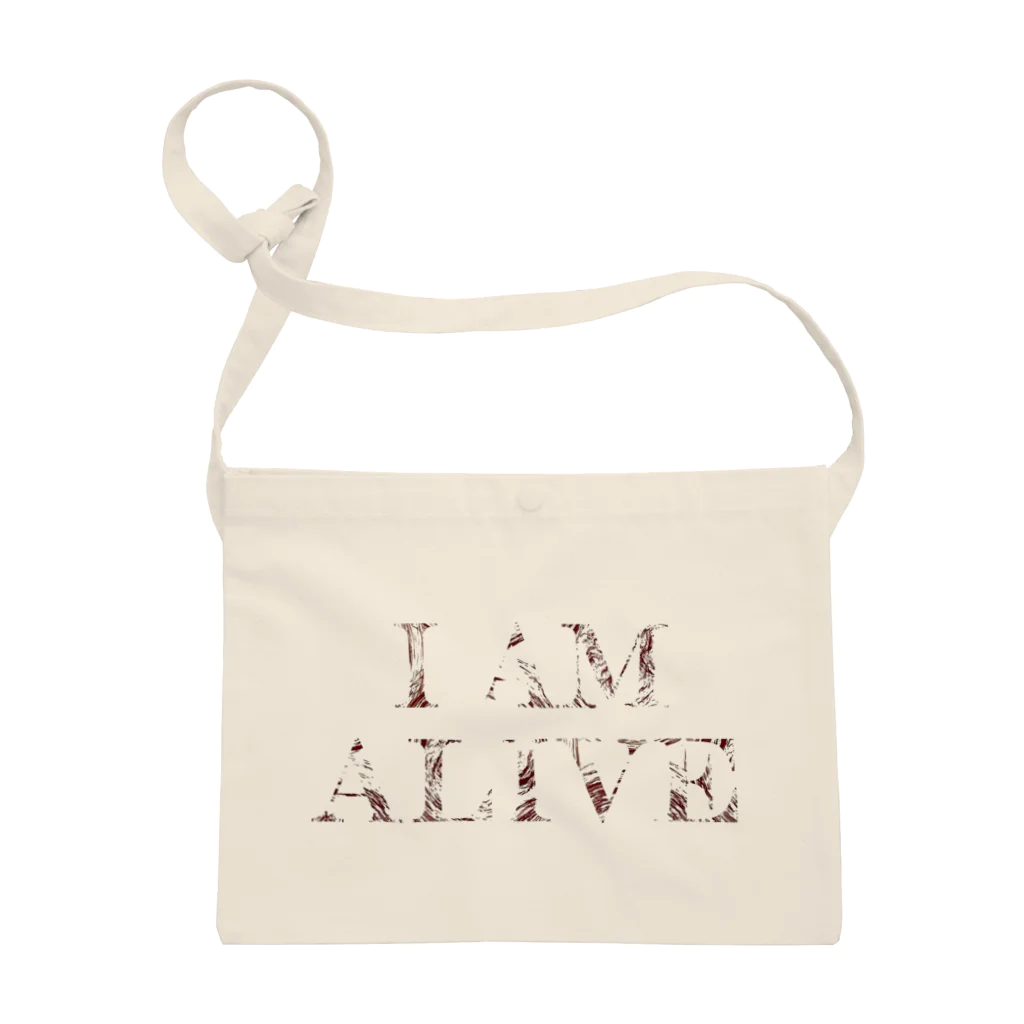 Resv Creative WorksのI AM ALIVE サコッシュ