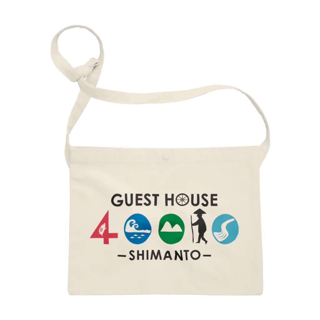 GUEST HOUSE 40010の40010ロゴ サコッシュ