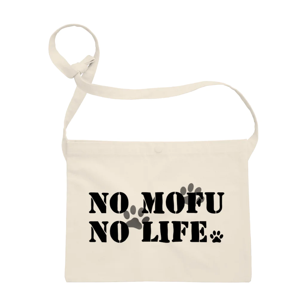 全日本モフモフ協会のモフ協「NO MOFU NO LIFE」 サコッシュ