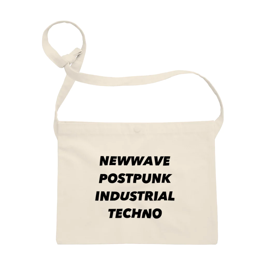 lawi0cir boutiqueのNEWWAVE POSTPUNK INDUSTRIAL TECHNO Sacoche