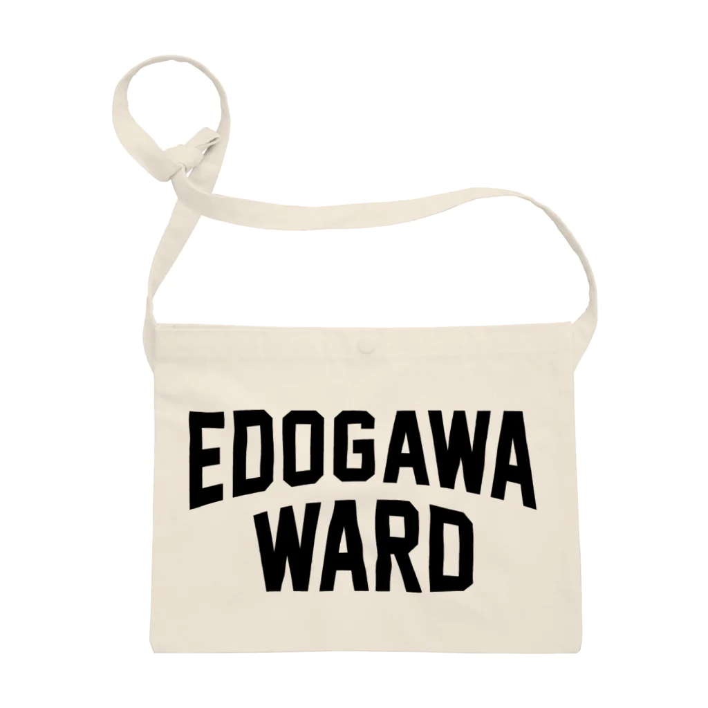 JIMOTOE Wear Local Japanの 江戸川区 EDOGAWA WARD サコッシュ