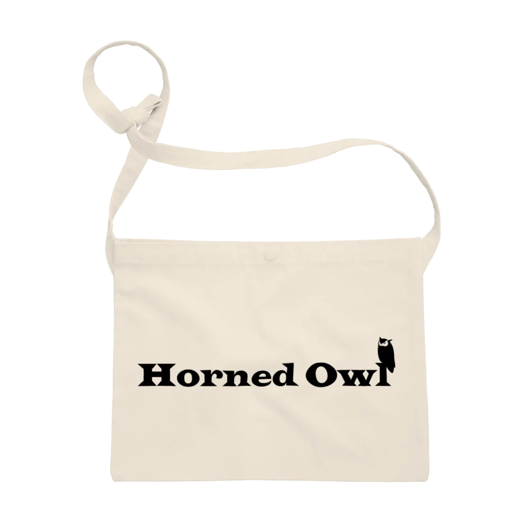 へんてこ森のHorned Owl サコッシュ