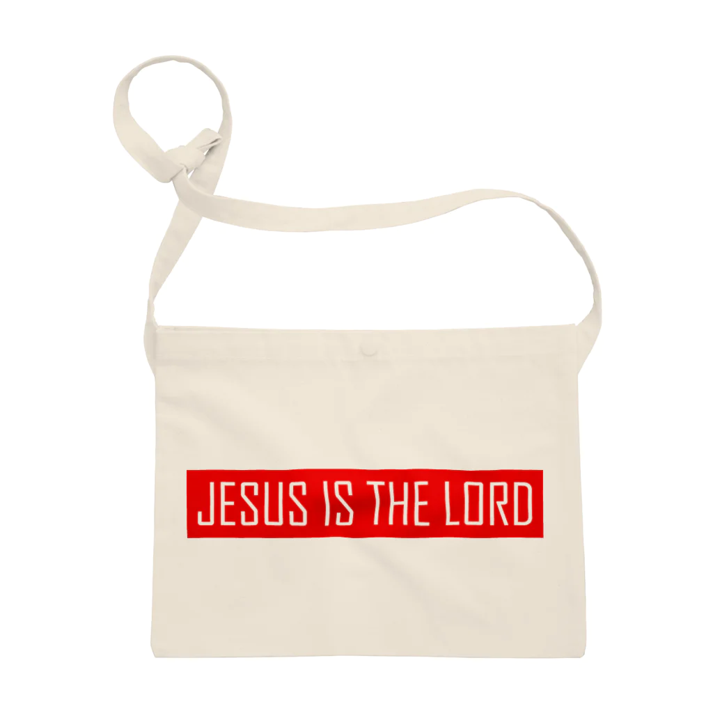 PRAISEのJESUS IS THE LORD （赤） サコッシュ