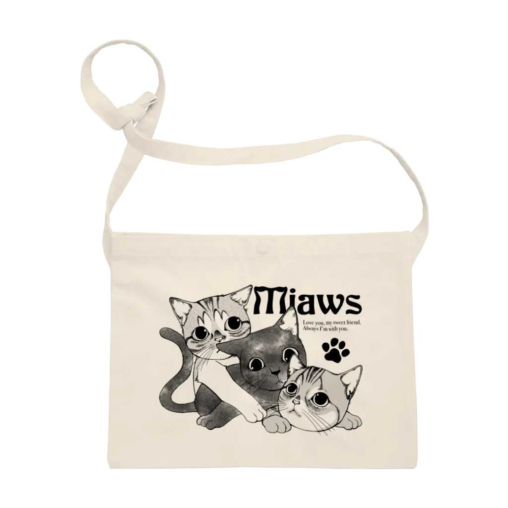 Miaws Shopの3にゃんず Sacoche