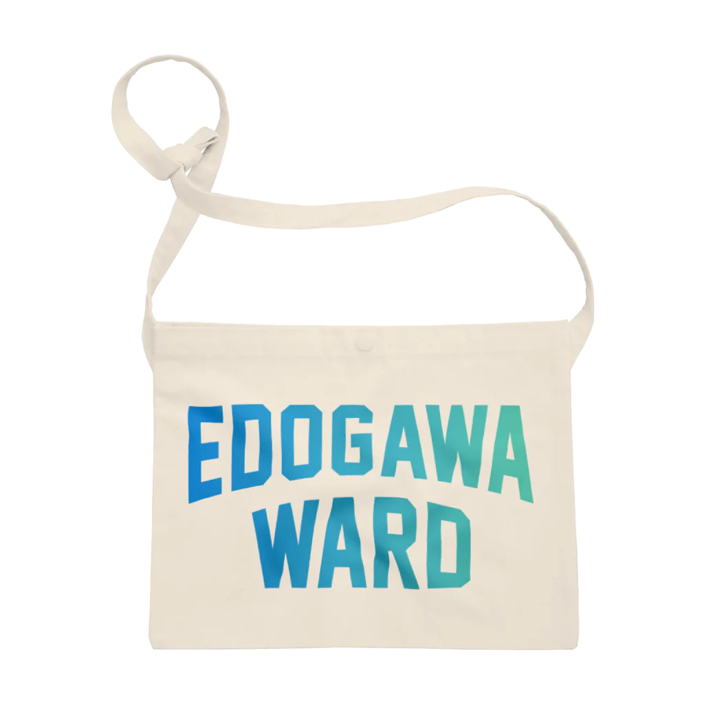 JIMOTO Wear Local Japanの 江戸川区 EDOGAWA WARD サコッシュ