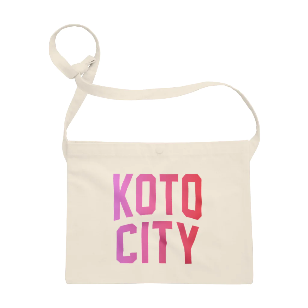 JIMOTOE Wear Local Japanの江東市 KOTO CITY Sacoche