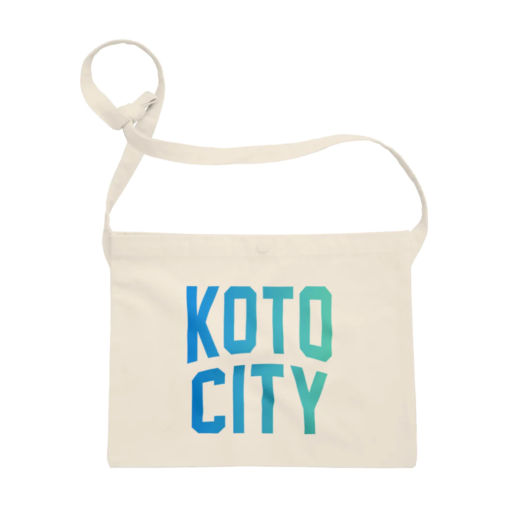 JIMOTOE Wear Local Japanの江東市 KOTO CITY Sacoche