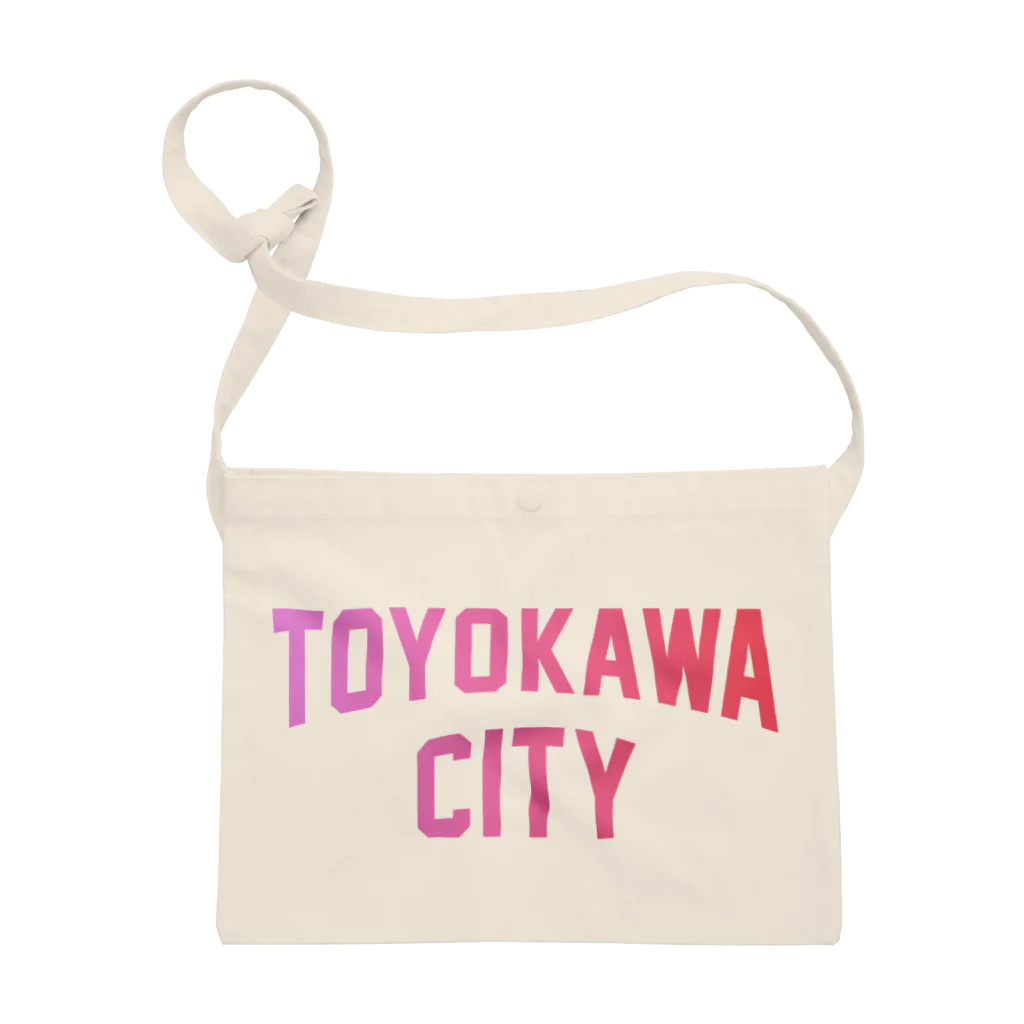 JIMOTOE Wear Local Japanの豊川市 TOYOKAWA CITY サコッシュ