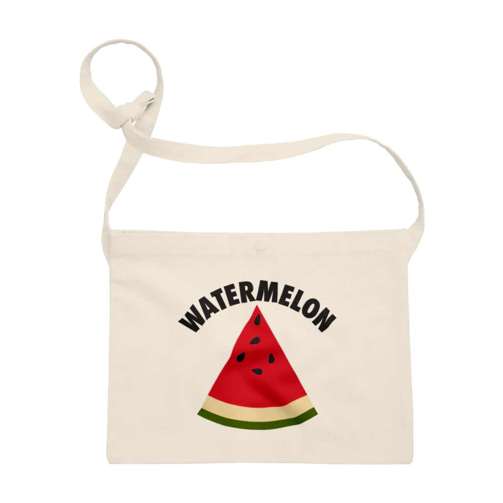 DRIPPEDのWATERMELON 扇形 サコッシュ