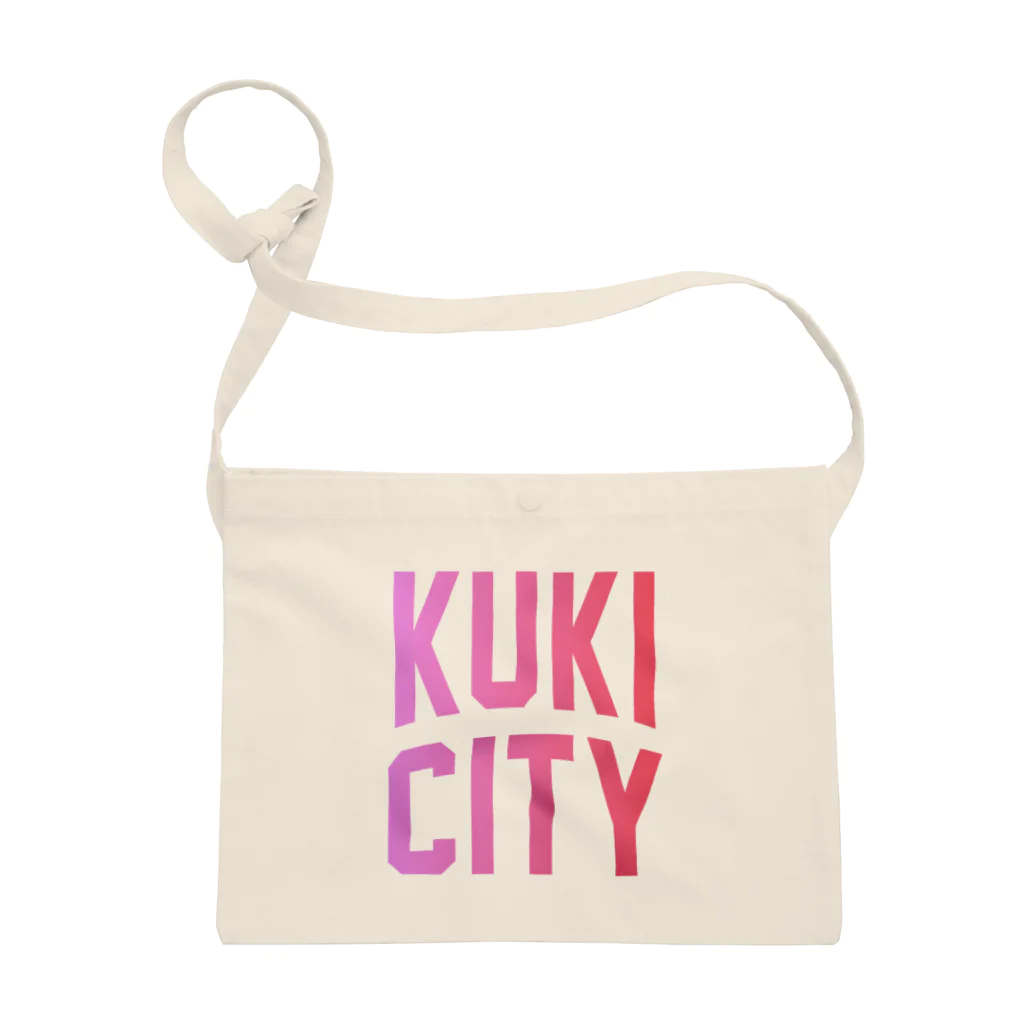 JIMOTO Wear Local Japanの久喜市 KUKI CITY サコッシュ