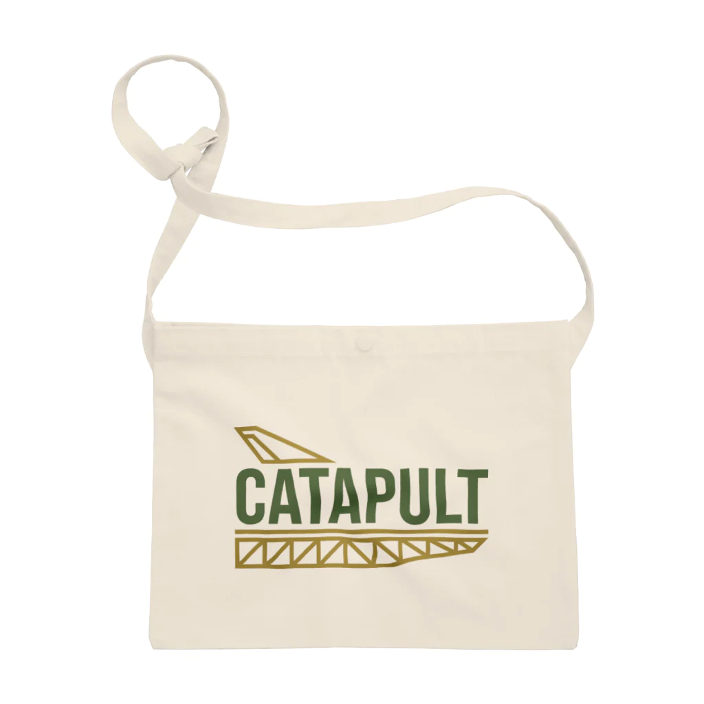 kimchinのカタパルト CATAPULT ロゴ Sacoche