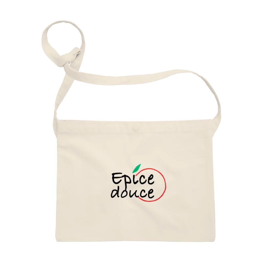 Epice douceのepice dolce ロゴ サコッシュ