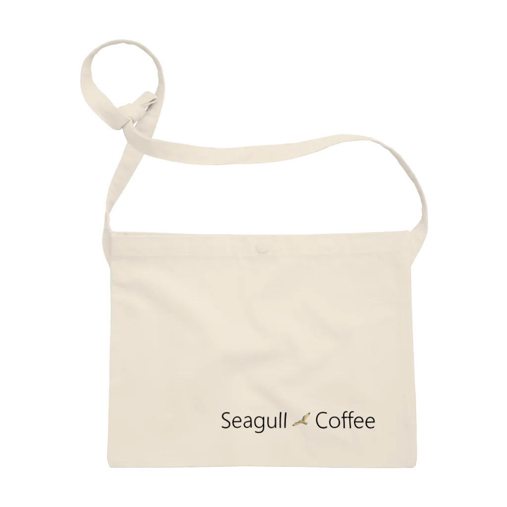 空想ロゴのSeagull Coffee サコッシュ