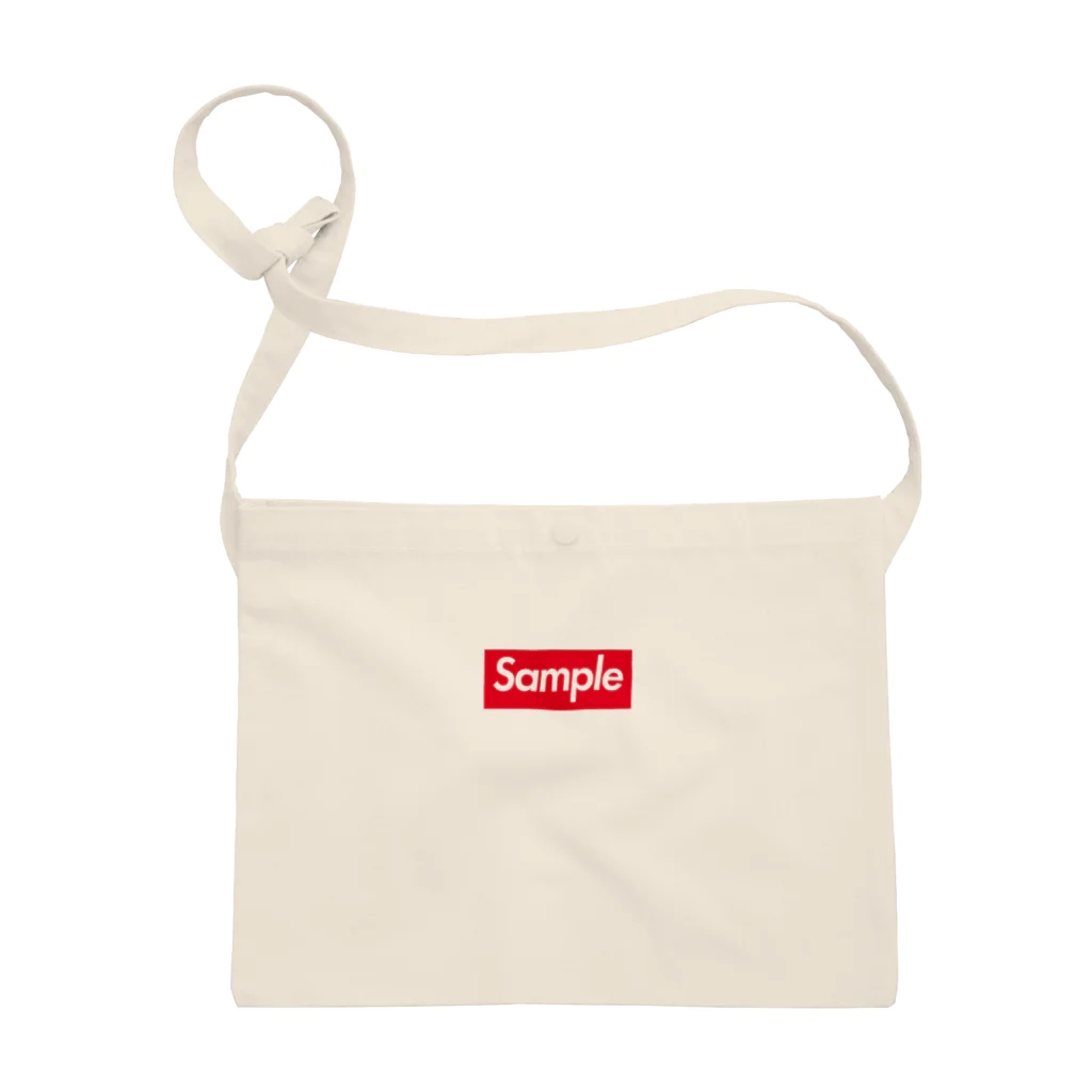 orumsのSample -Red Box Logo- Sacoche