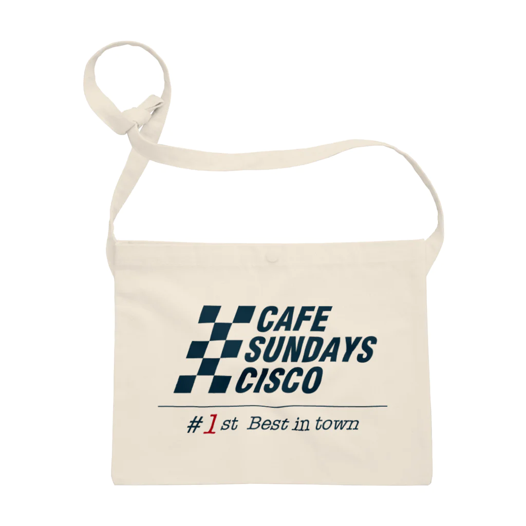 CAFE SUNDAYS CISCOのCHECKER サコッシュ