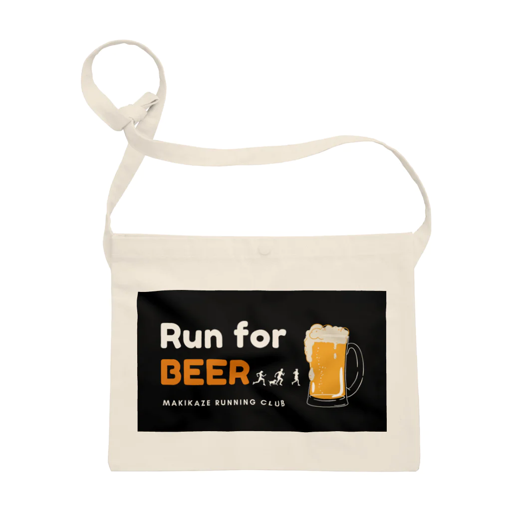 Run for BEERのRun for BEER -black- Sacoche