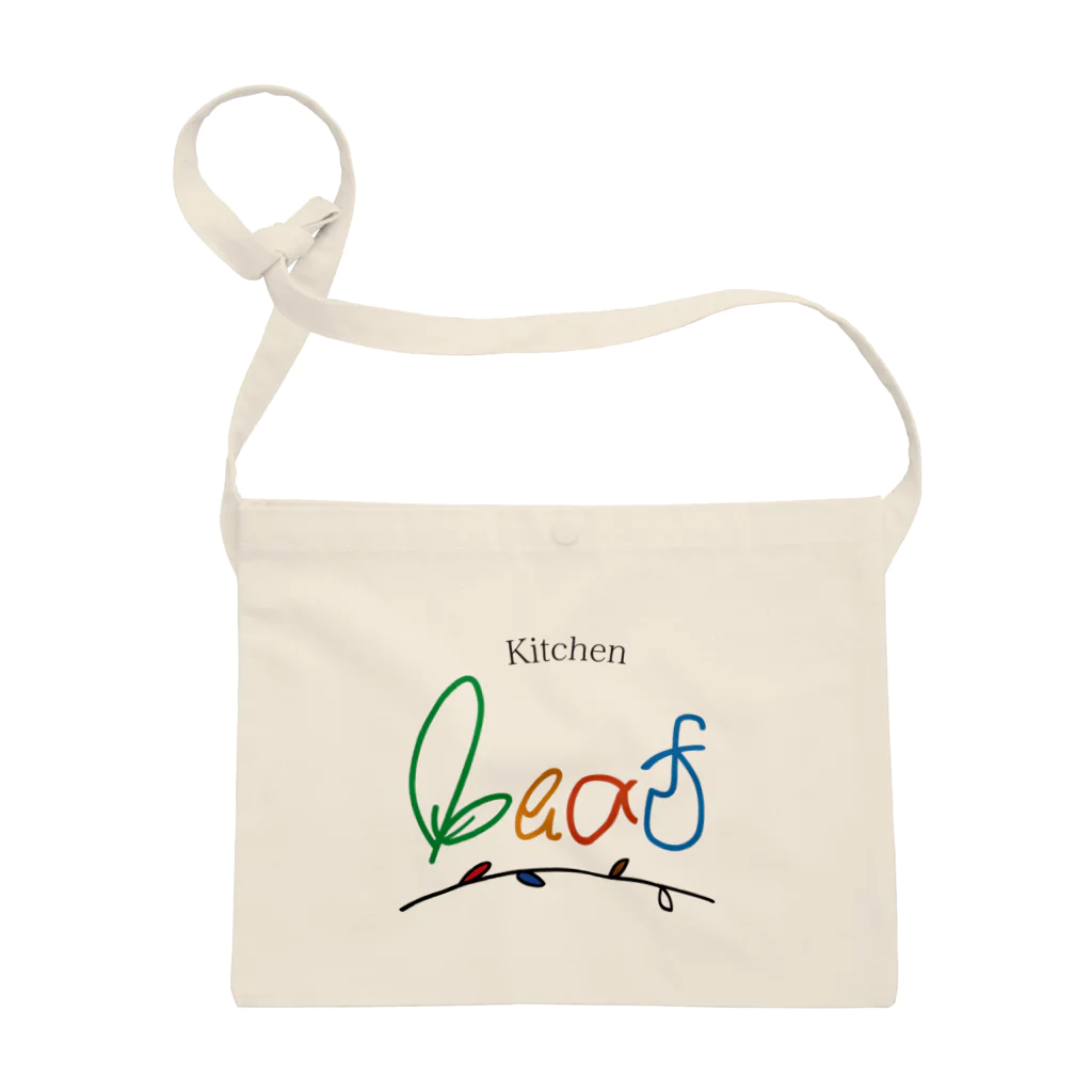 leafの。のkitchen leaf サコッシュ