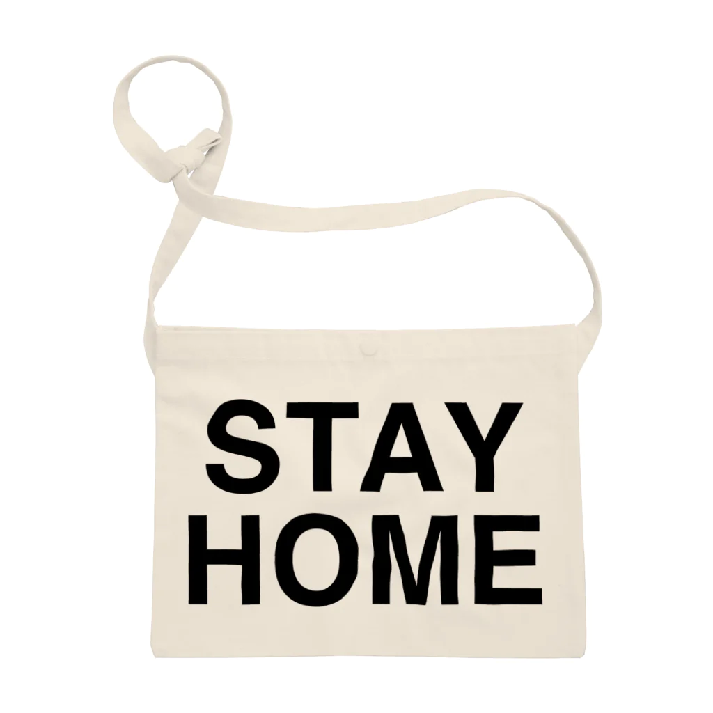 TOKYO LOGOSHOP 東京ロゴショップのSTAY HOME-ステイホーム- Sacoche