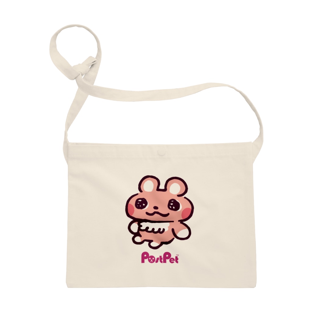 PostPet Official Shopのおすわりコモモ Sacoche