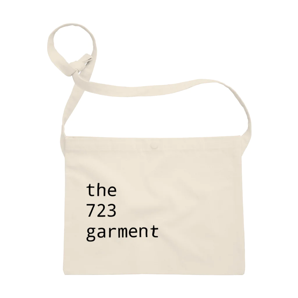 the723garmentのthe723garment ロゴ入りグッズ サコッシュ