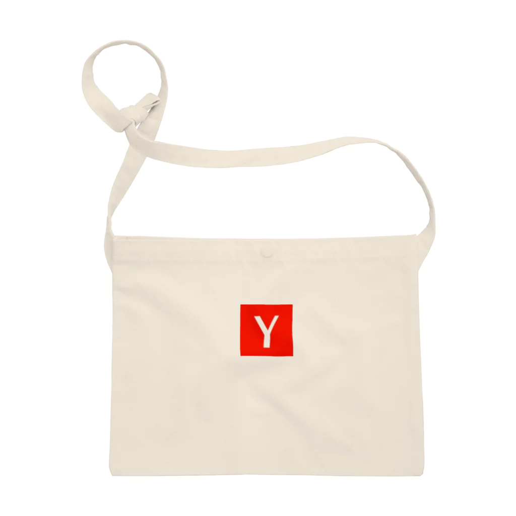 CORALの❉ initial 『 Y 』❉ サコッシュ