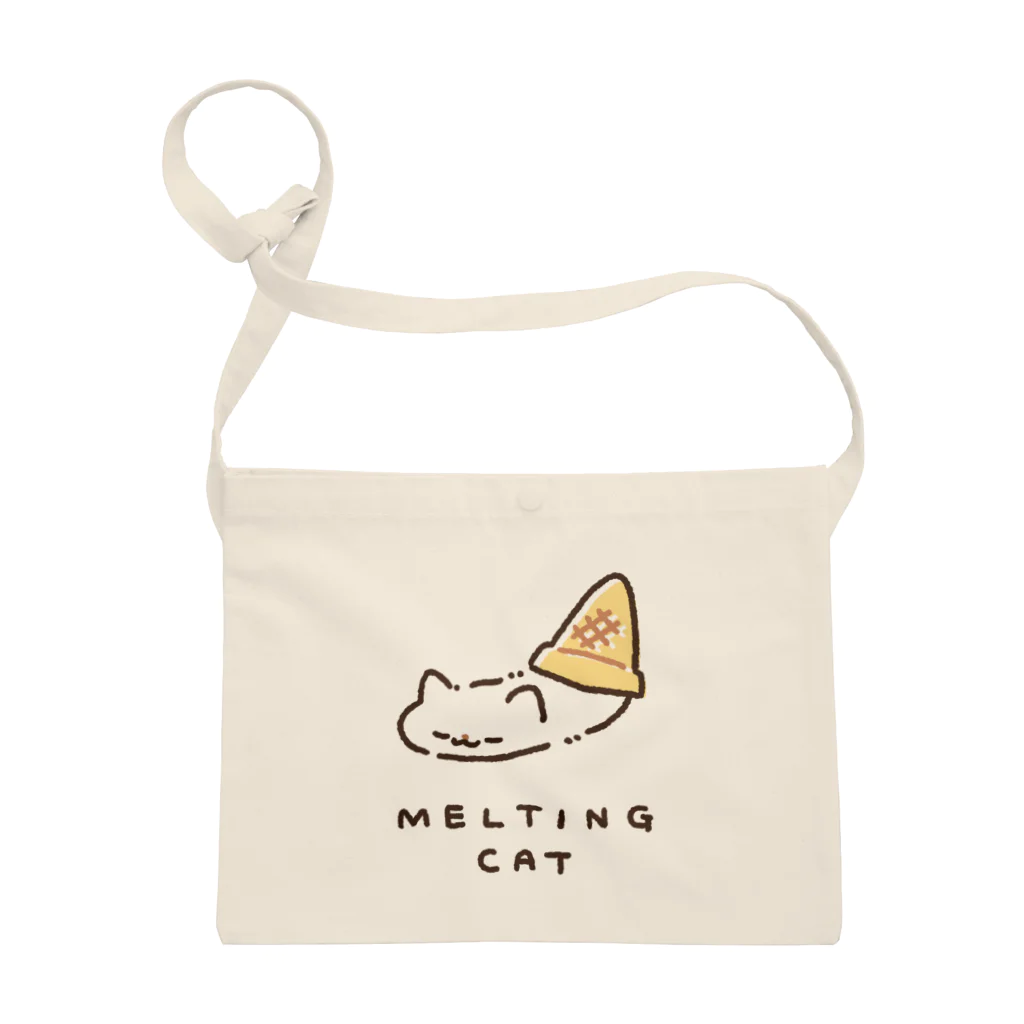 まよはうすのMELTING CAT　(フチあり) Sacoche