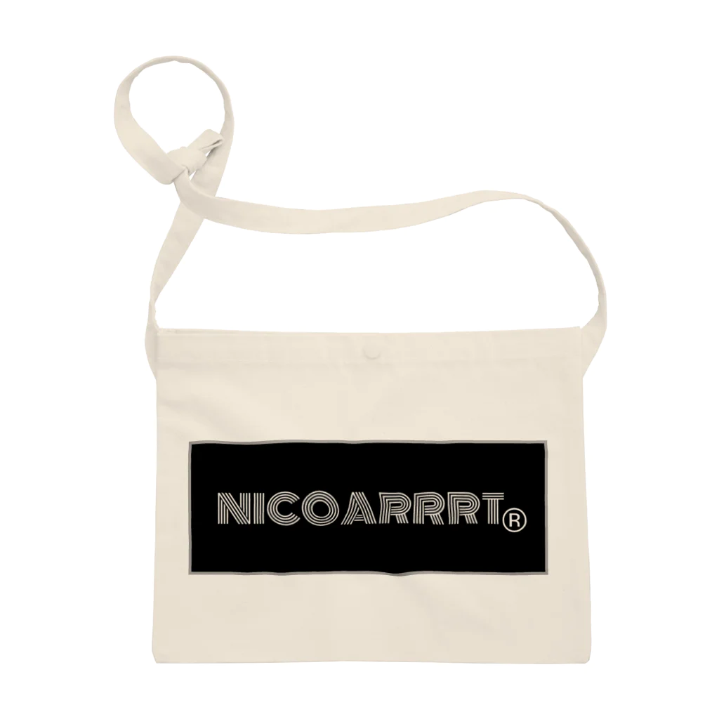 NICOARRRTのオリジナルグッズ サコッシュ