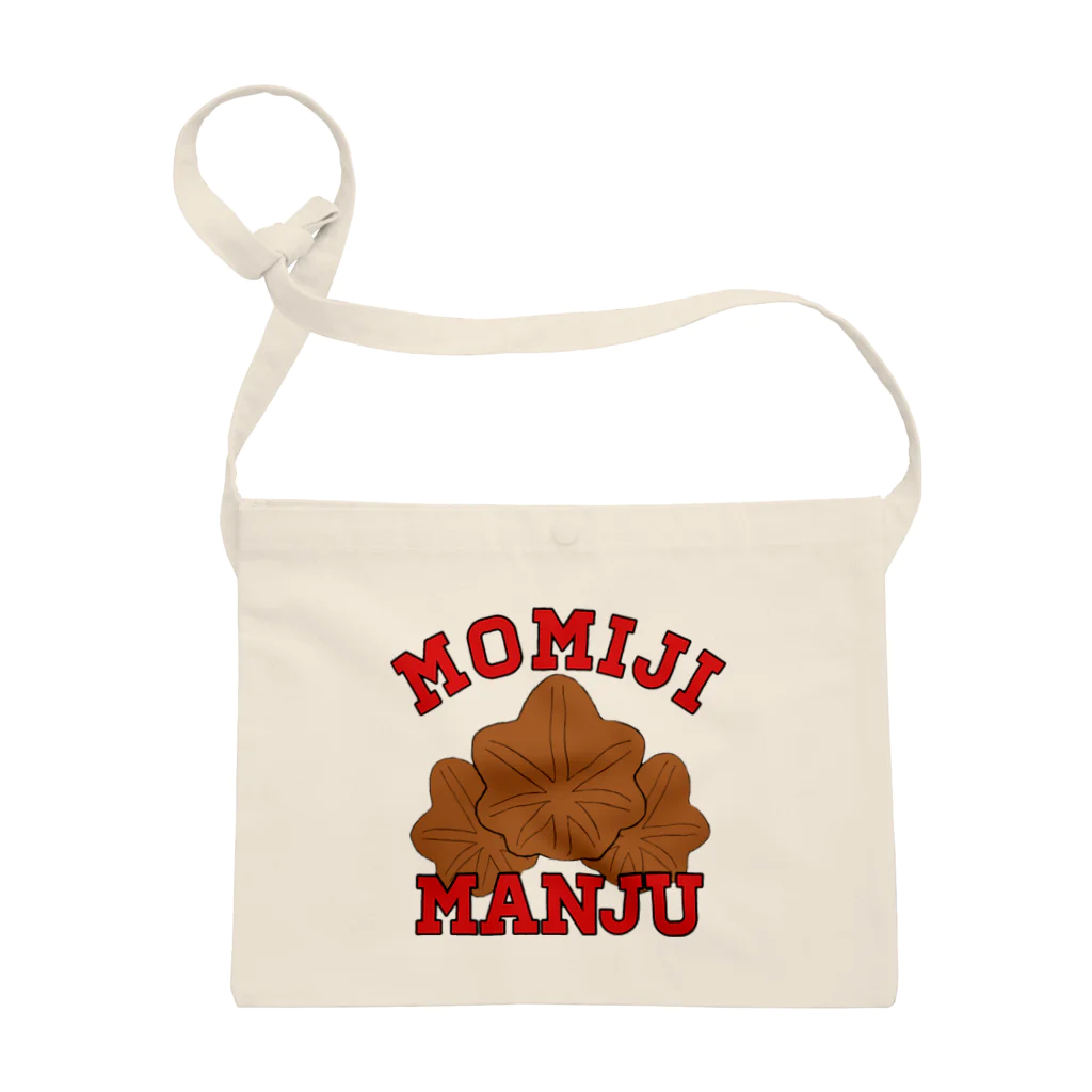 ヘンテコデザイン専門店　SYUNLABOのMOMIJI MANJU サコッシュ