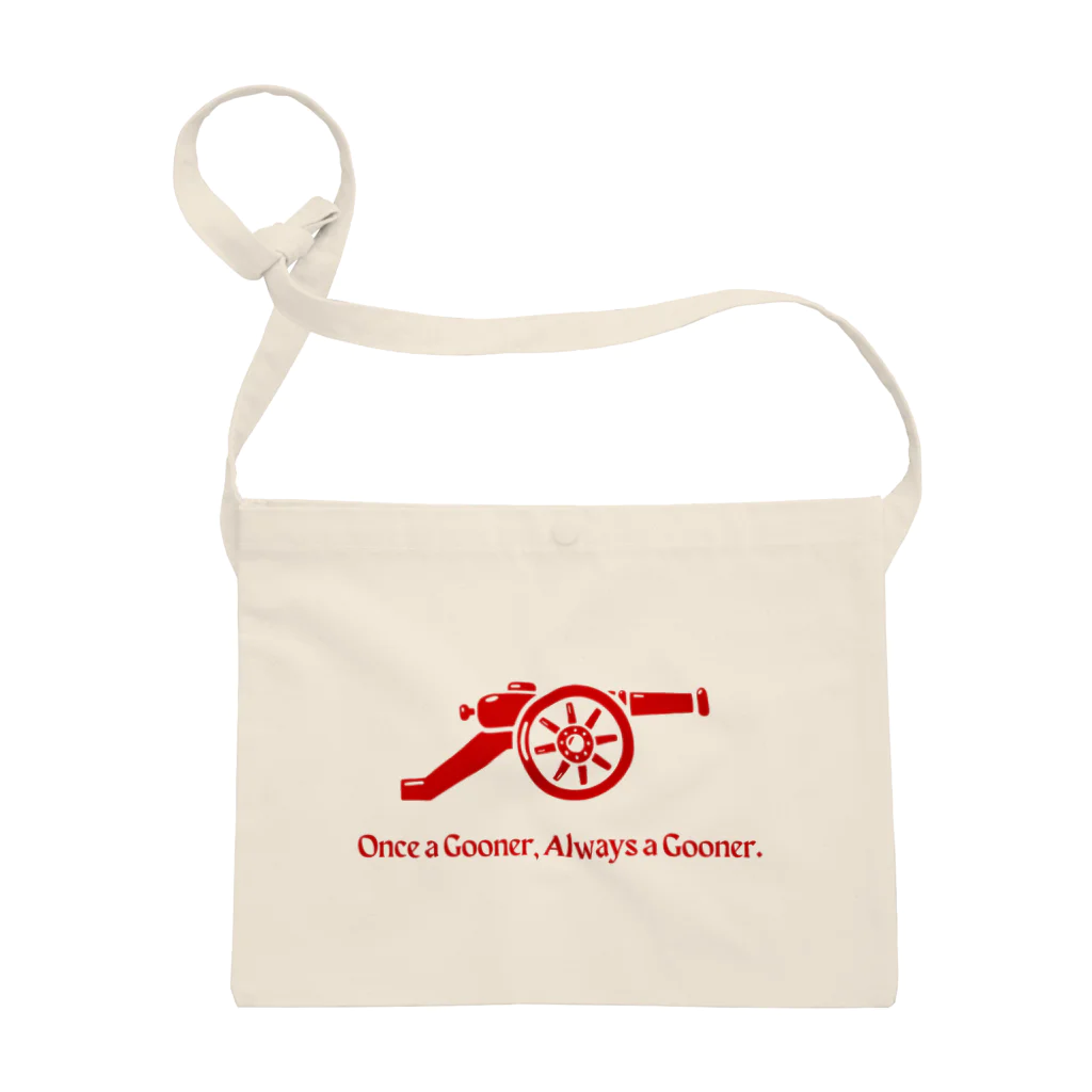 Design UKのOnce a gooner, always a gooner. サコッシュ