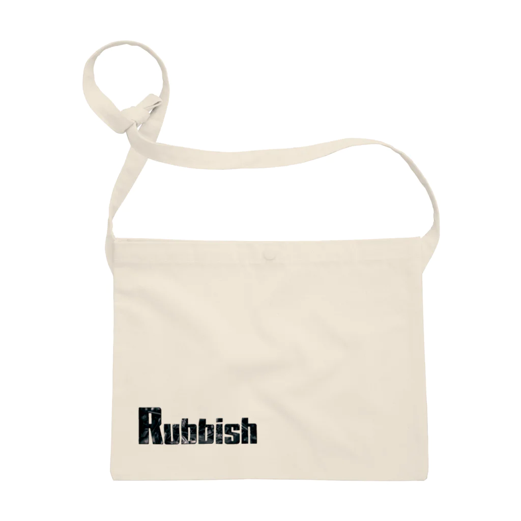 RubbishのRubbish ロゴ サコッシュ