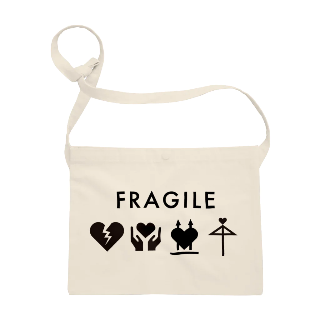 ﾏｲﾆﾁﾊﾚﾉﾋ。のFRAGILE サコッシュ