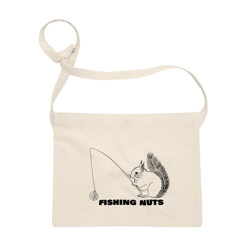 fishingnutsのFishing nuts リス Sacoche